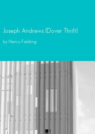 Joseph Andrews (Dover Thrift) by Henry Fielding pdf Book