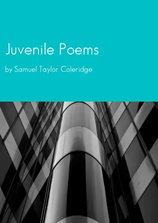 Juvenile Poems by Samuel Taylor Coleridge pdf Book