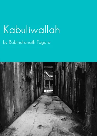 Kabuliwallah by Rabindranath Tagore pdf Book