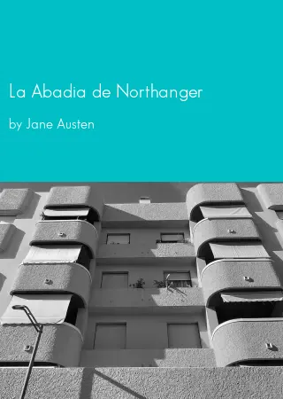 La Abadia de Northanger by Jane Austen pdf Book