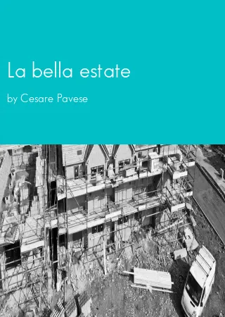 La bella estate by Cesare Pavese pdf Book