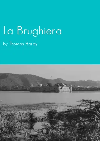 La Brughiera by Thomas Hardy pdf Book