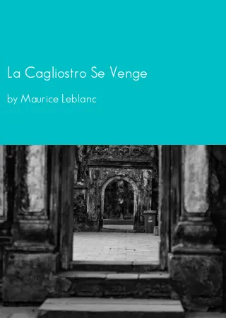 La Cagliostro Se Venge by Maurice Leblanc pdf Book