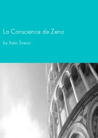 La Conscience de Zeno by Italo Svevo pdf Book