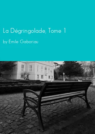 La Dégringolade, Tome 1 by Émile Gaboriau pdf Book