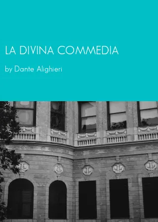 LA DIVINA COMMEDIA by Dante Alighieri pdf Book