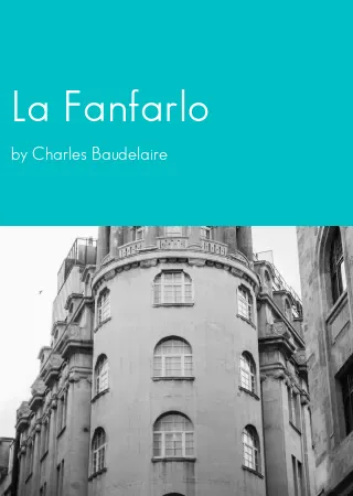 La Fanfarlo by Charles Baudelaire pdf Book