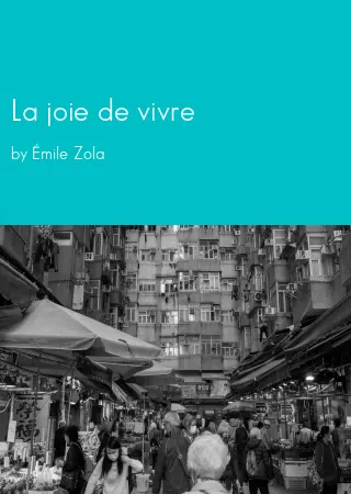 La joie de vivre by Émile Zola pdf Book