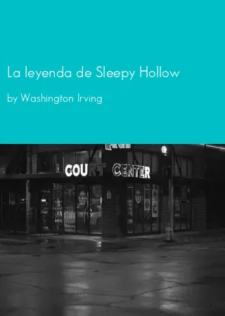 La leyenda de Sleepy Hollow by Washington Irving pdf Book