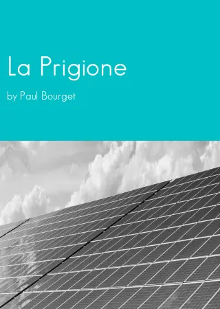 La Prigione by Paul Bourget pdf Book