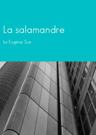 La salamandre by Eugène Sue pdf Book