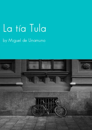 La tía Tula by Miguel de Unamuno pdf Book