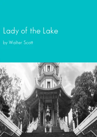 Lady of the Lake by Walter Scott pdf Book