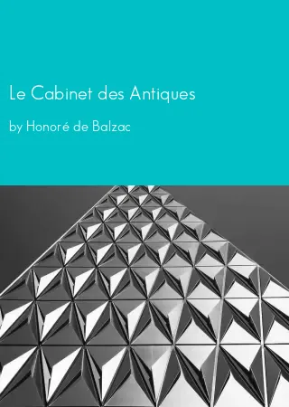 Le Cabinet des Antiques by Honoré de Balzac pdf Book