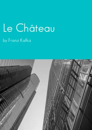 Le Château by Franz Kafka pdf Book