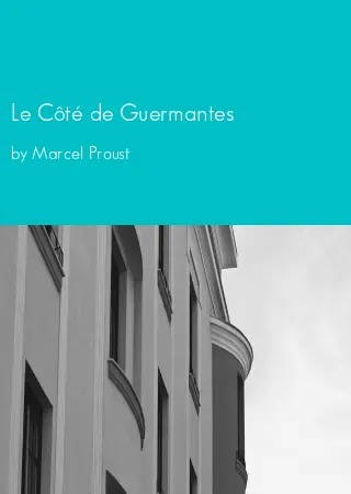 Le Côté de Guermantes by Marcel Proust pdf Book