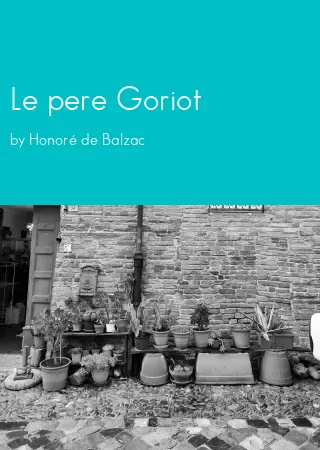 Le pere Goriot by Honoré de Balzac pdf Book