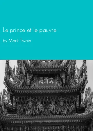 Le prince et le pauvre by Mark Twain pdf Book