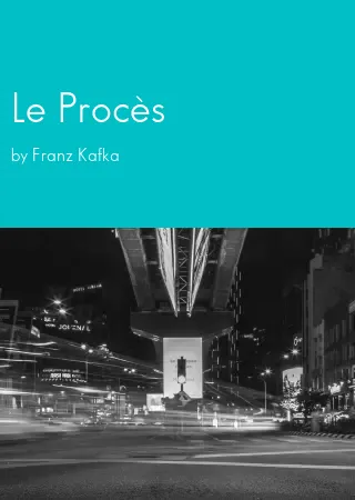 Le Procès by Franz Kafka pdf Book