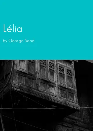 Lélia by George Sand pdf Book