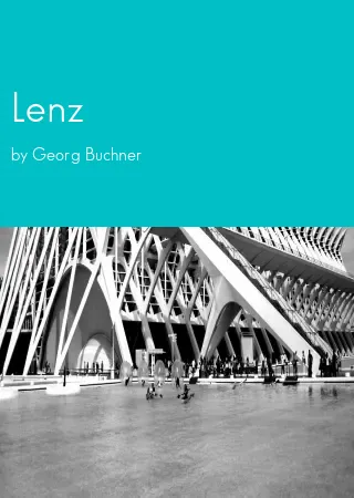 Lenz by Georg Buchner pdf Book