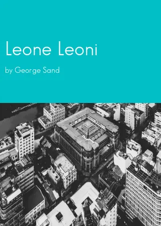 Leone Leoni by George Sand pdf Book