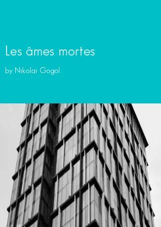 Les âmes mortes by Nikolai Gogol pdf Book