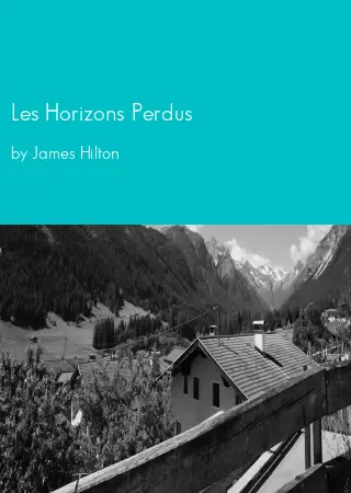 Les Horizons Perdus by James Hilton pdf Book