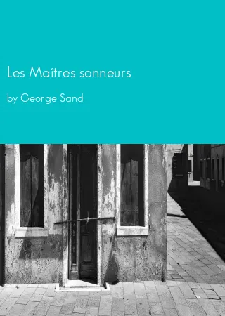 Les Maîtres sonneurs by George Sand pdf Book