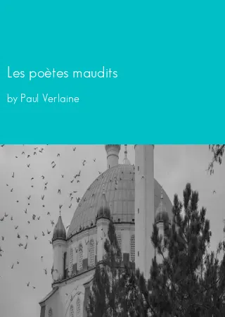 Les poètes maudits by Paul Verlaine pdf Book