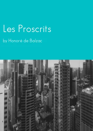 Les Proscrits by Honoré de Balzac pdf Book