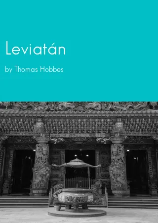 Leviatán by Thomas Hobbes pdf Book