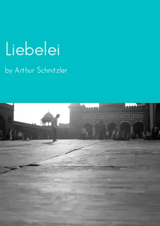 Liebelei by Arthur Schnitzler pdf Book