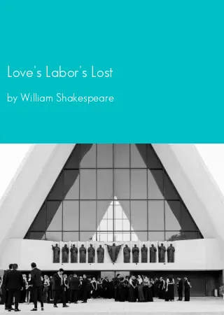 Love's Labor's Lost by William Shakespeare pdf Book