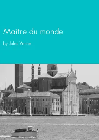 Maître du monde by Jules Verne pdf Book