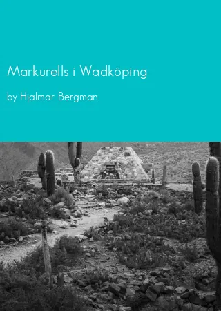 Markurells i Wadköping by Hjalmar Bergman pdf Book