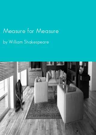 Measure for Measure by William Shakespeare pdf Book