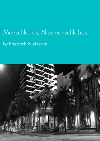 Menschliches, Allzumenschliches by Friedrich Nietzsche pdf Book