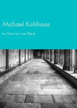 Michael Kohlhaas by Heinrich von Kleist pdf Book