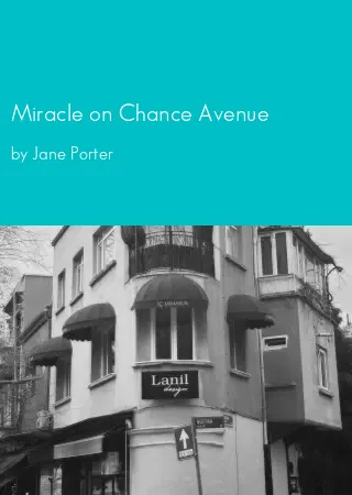 Miracle on Chance Avenue by Jane Porter pdf Book