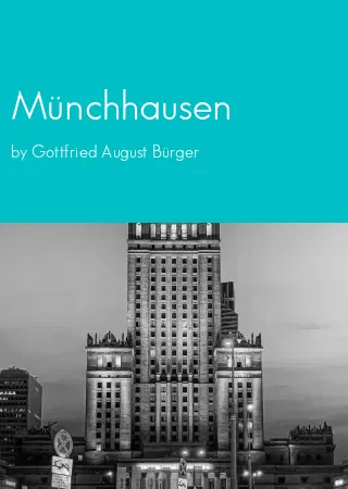 Münchhausen by Gottfried August Bürger pdf Book