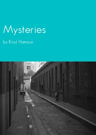 Mysteries by Knut Hamsun pdf Book