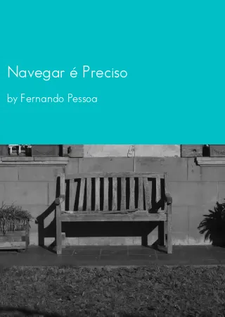 Navegar é Preciso by Fernando Pessoa pdf Book