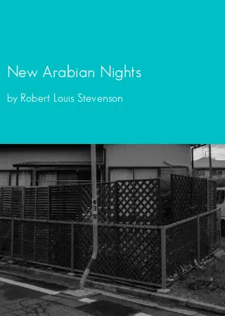 New Arabian Nights by Robert Louis Stevenson pdf Book