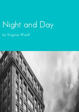 Night and Day by Virginia Woolf pdf Book