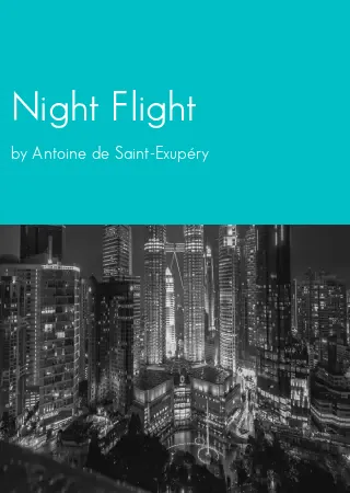 Night Flight by Antoine de Saint-Exupéry pdf Book