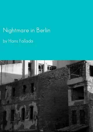 Nightmare in Berlin by Hans Fallada pdf Book