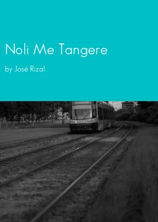 Noli Me Tangere by José Rizal pdf Book