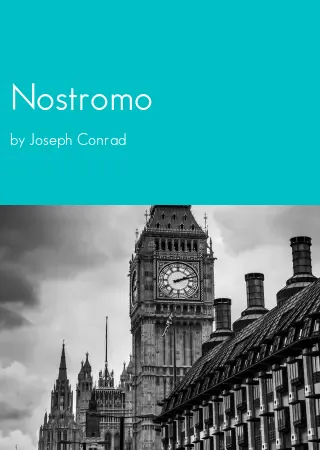 Nostromo by Joseph Conrad pdf Book