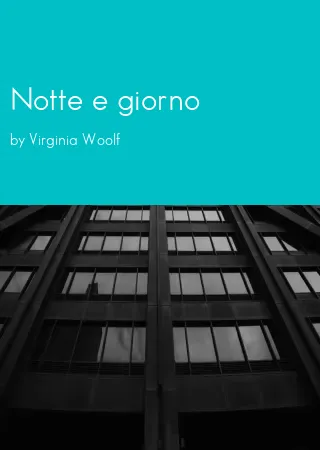 Notte e giorno by Virginia Woolf pdf Book